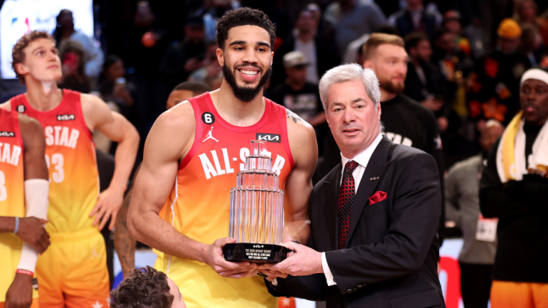 2023 NBA All-Star Game MVP: Celtics' Jayson Tatum earns honor after setting scoring record with 55 points