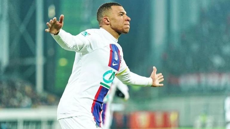 PSG's Kylian Mbappe cherry-picked five goals against a sixth-tier opponent while playing the full 90 minutes