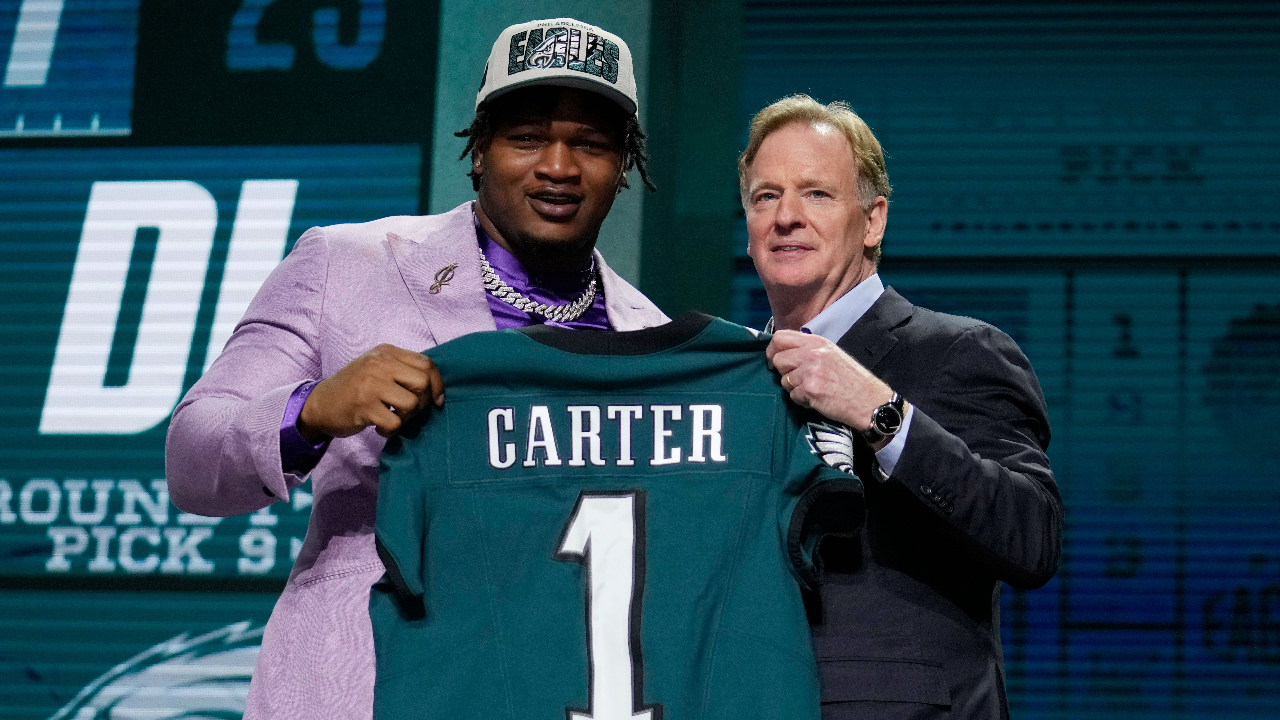 2023 NFL Draft: Eagles reunite Jalen Carter, Nolan Smith with ex-Georgia teammates Jordan Davis, Nakobe Dean