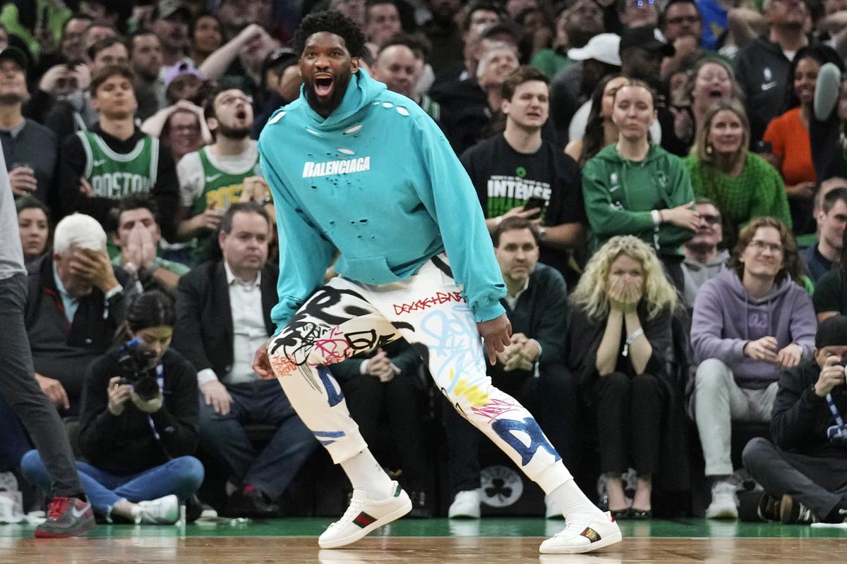 Embiid makes his return from knee injury for Game 2 vs. Celtics