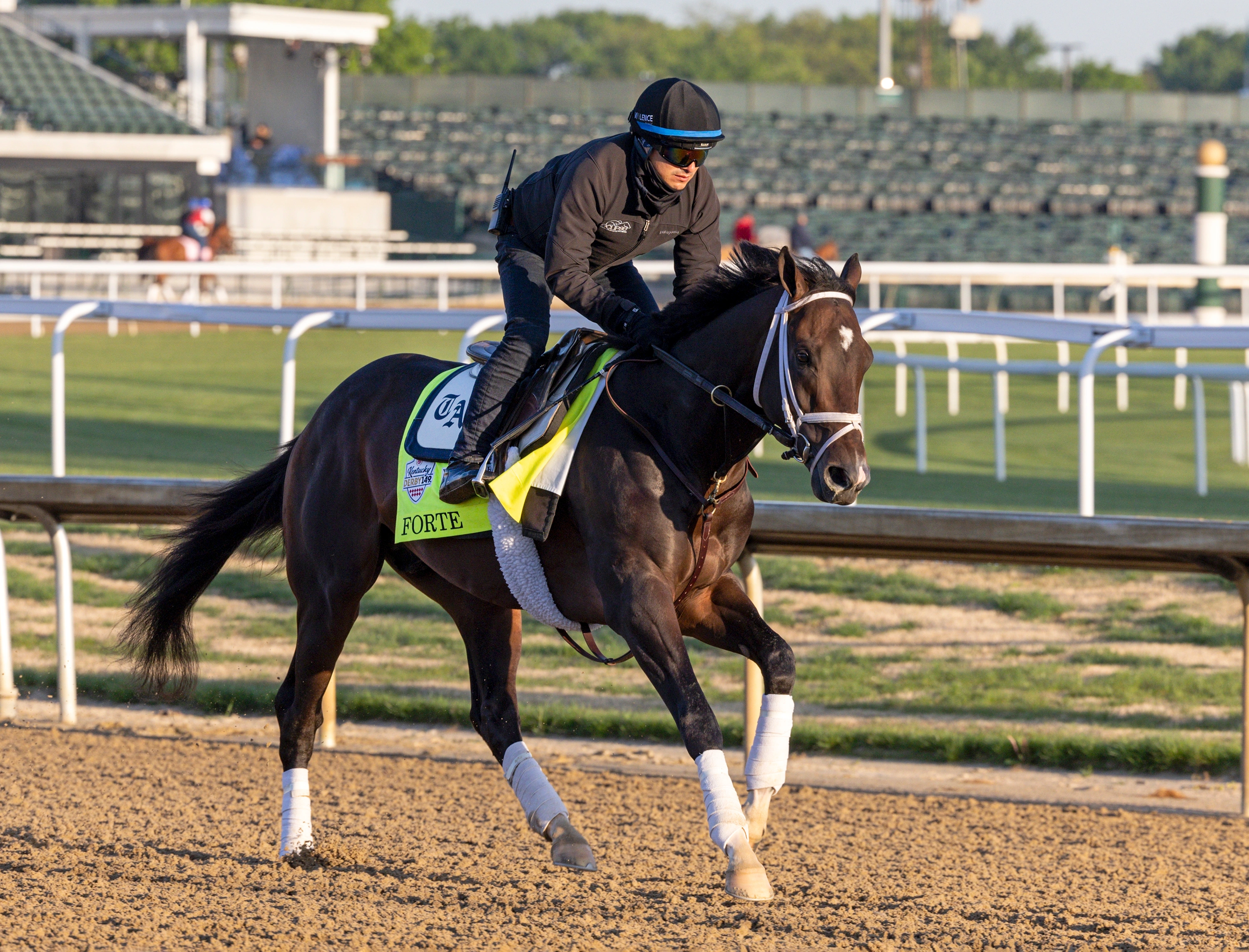 Todd Pletcher says 'everything on course' for Kentucky Derby favorite Forte after 'bobble'