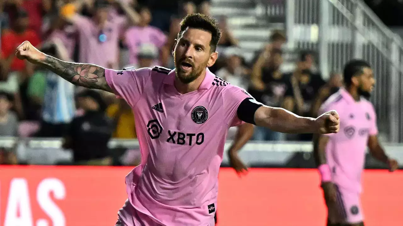 Messi scores twice more as Inter Miami beats Atlanta in Leagues Cup