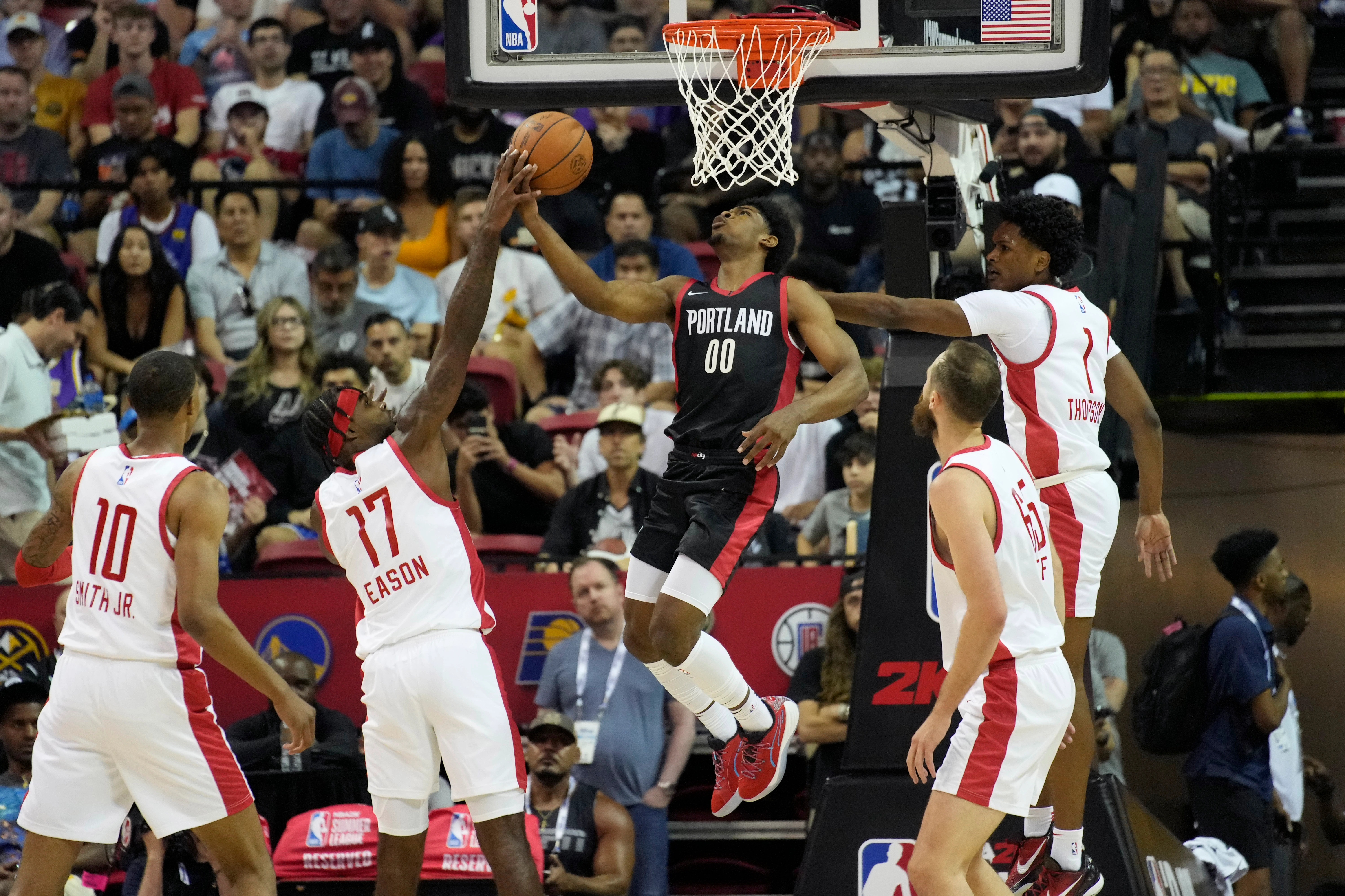 Jabari Smith steals show with buzzer-beater on opening night of NBA’s Summer League