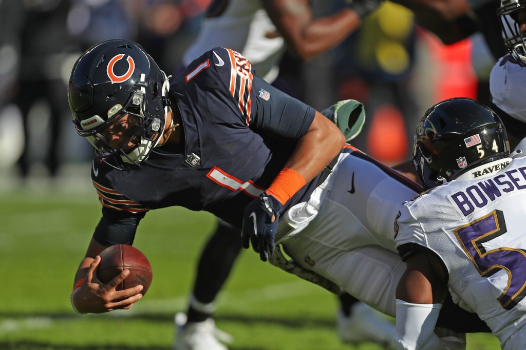 Washington Commanders Vs Chicago Bears 2nd Quarter|Bears QB Justin ...