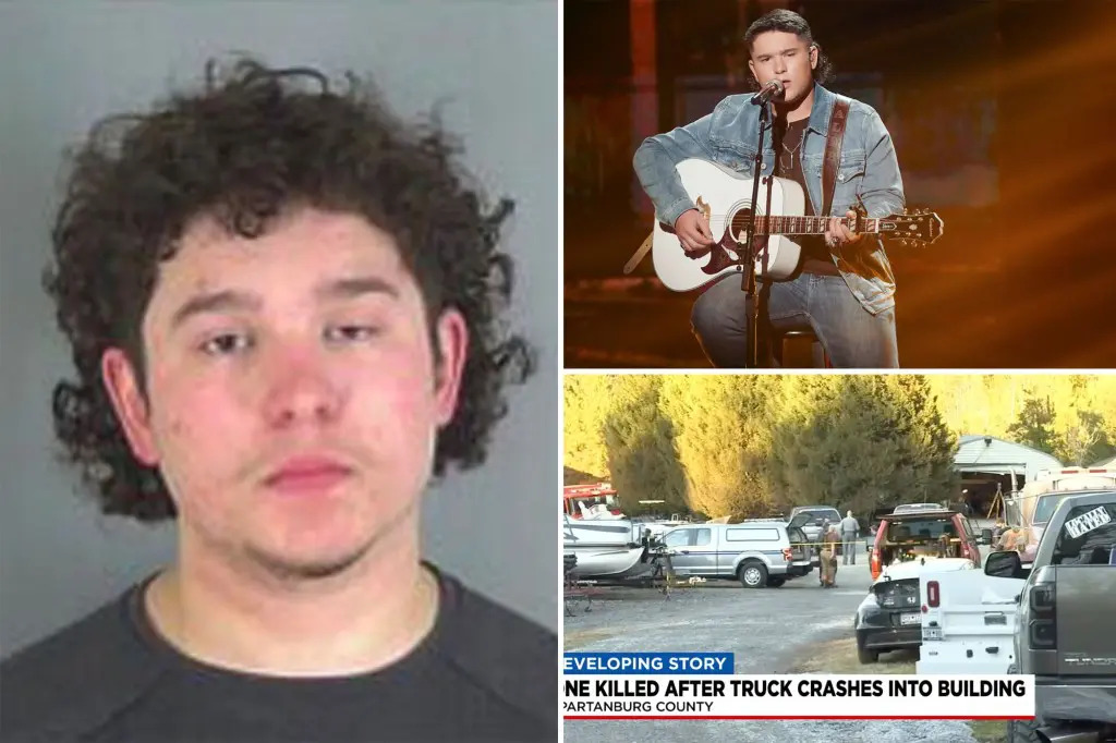 Caleb Kennedy, former 'American Idol' contestant, charged after fatal car crash