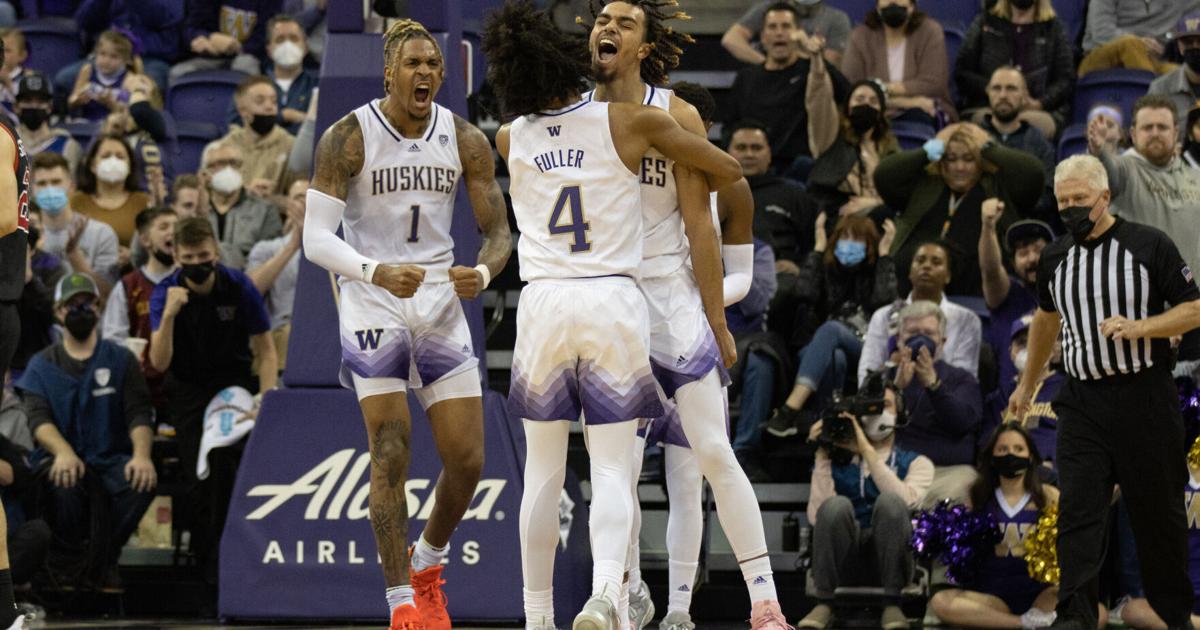 Huskies win in double overtime for fifth straight home win