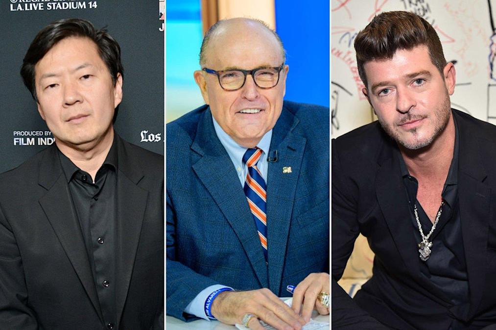 Ken Jeong and Robin Thicke Reportedly Walk Off Stage After Rudy Giuliani Is Unveiled on The Masked Singer