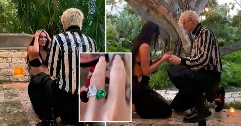 Megan Fox and Machine Gun Kelly are engaged