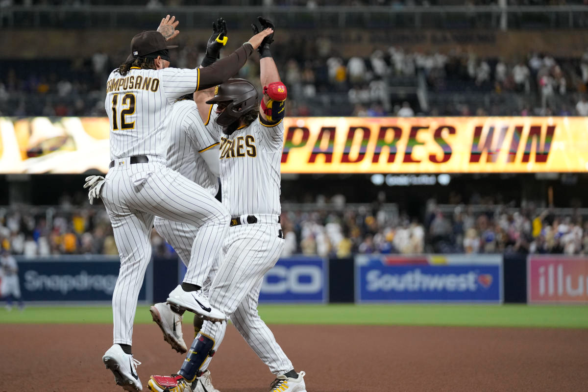 Padres beat Dodgers 43 in 10 to reduce magic number to 4! OnMyWay